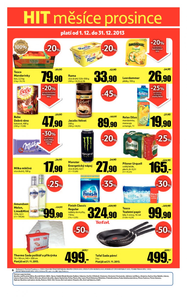 leták Tesco supermarkety od 26.12.2013 strana 1 leták Tesco supermarkety od 26.12.2013 strana 1