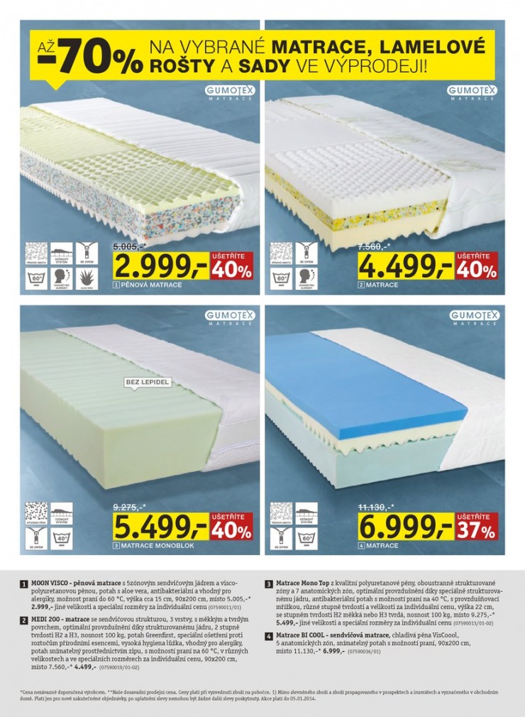 let�k XXXLutz sleva na matrace od 23.12.2013 strana 1