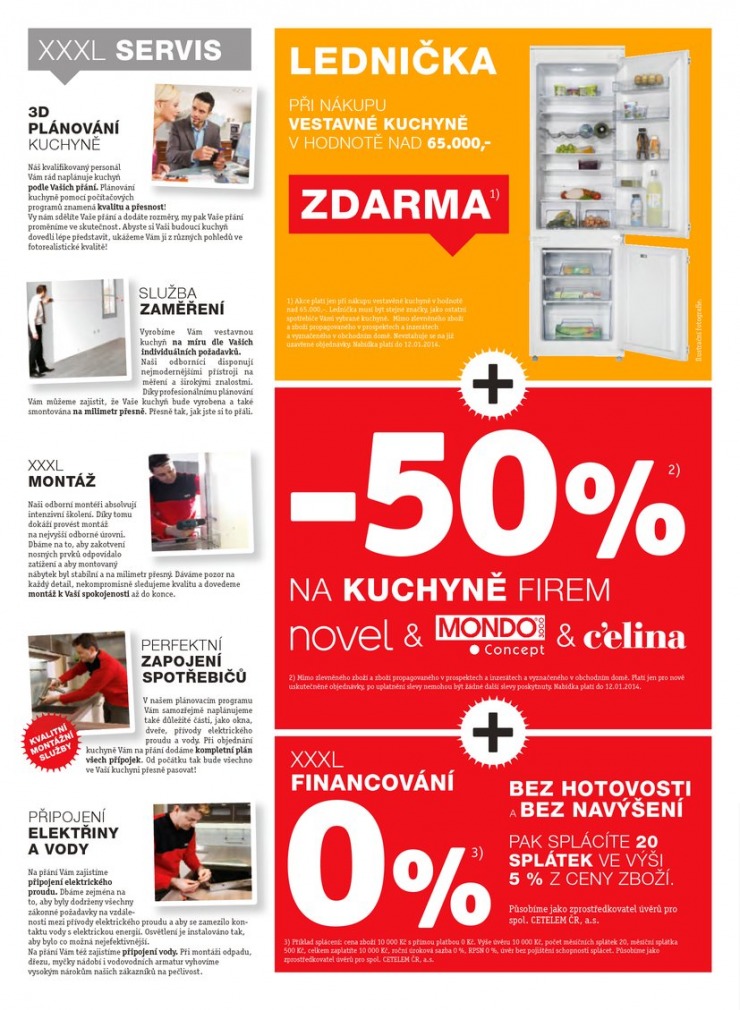 leták XXXLutz sleva na kuchyně od 23.12.2013 strana 1 leták XXXLutz sleva na kuchyně od 23.12.2013 strana 1