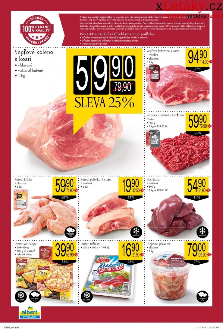 leták Albert hypermarket leták strana 1 leták Albert hypermarket leták strana 1