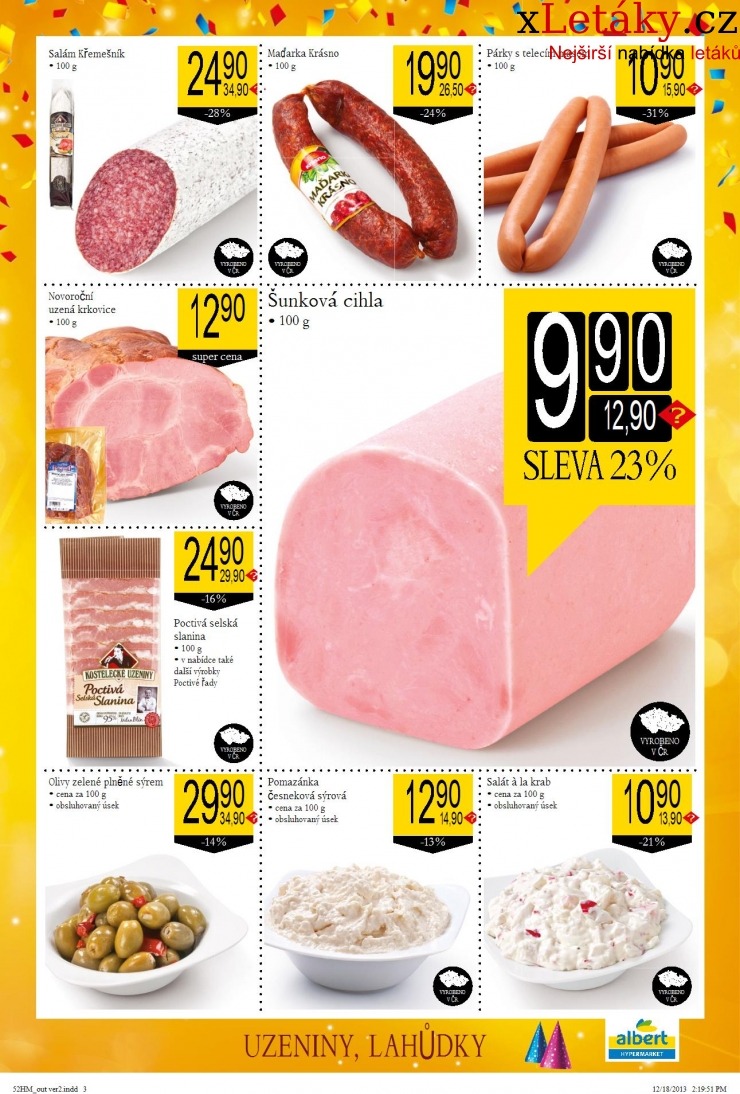 leták Albert hypermarket leták strana 1 leták Albert hypermarket leták strana 1