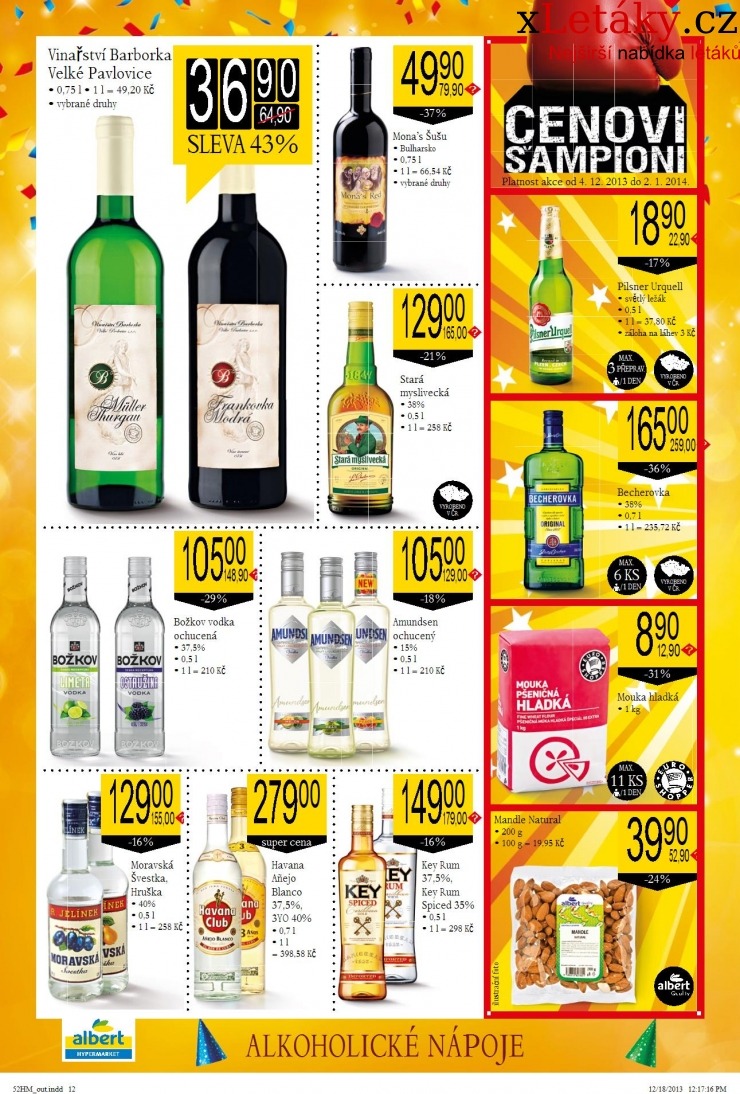 leták Albert hypermarket leták strana 1 leták Albert hypermarket leták strana 1