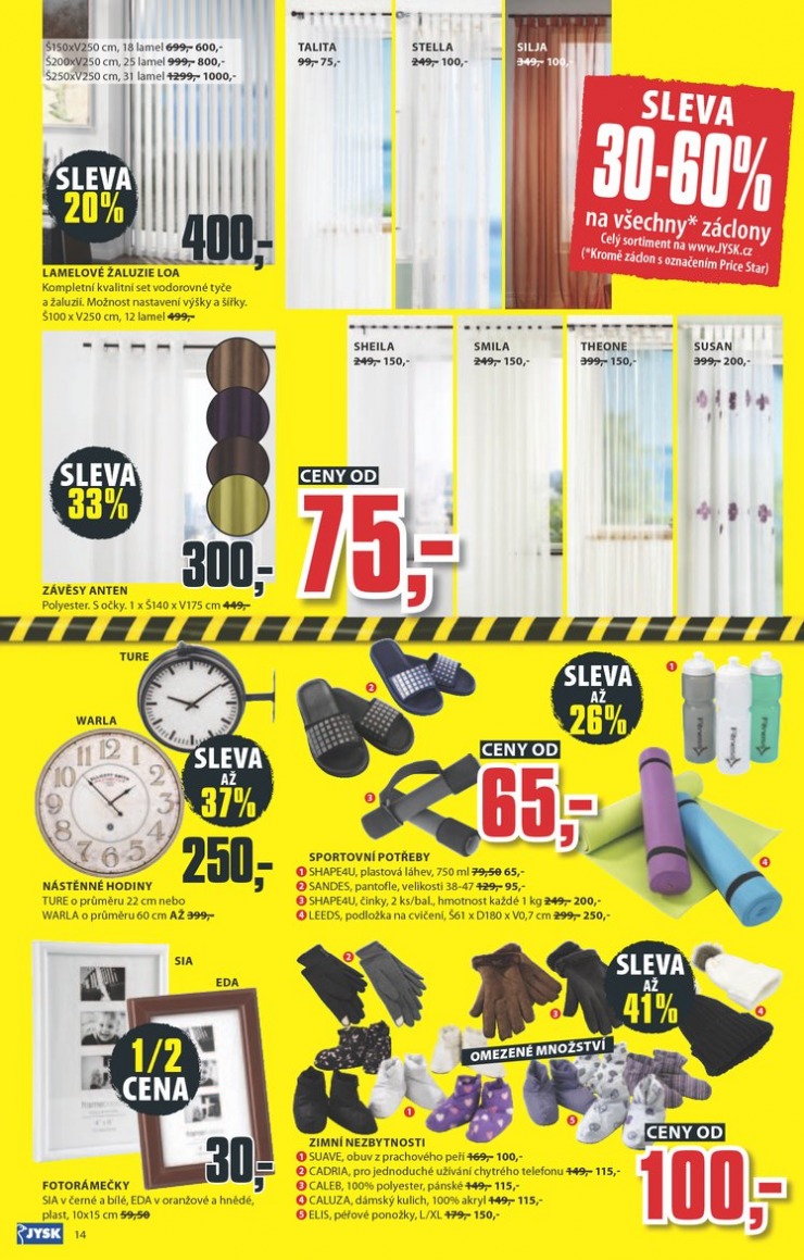 leták Jysk Nabídka týdne od 27.12.2013 strana 1 leták Jysk Nabídka týdne od 27.12.2013 strana 1