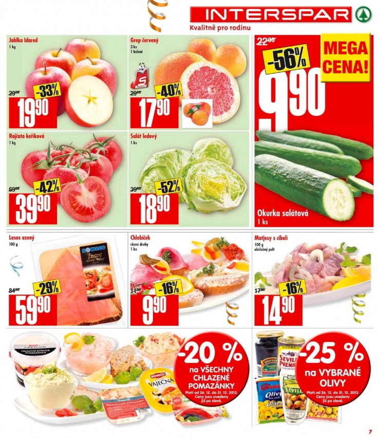 leták Interspar Akční nabídka od 26.12.2013 strana 1 leták Interspar Akční nabídka od 26.12.2013 strana 1