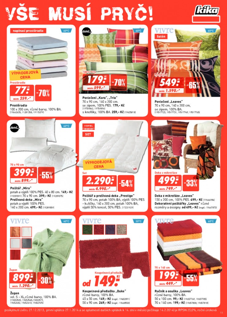 leták Kika Aktuální leták od 28.12.2013 strana 1 leták Kika Aktuální leták od 28.12.2013 strana 1