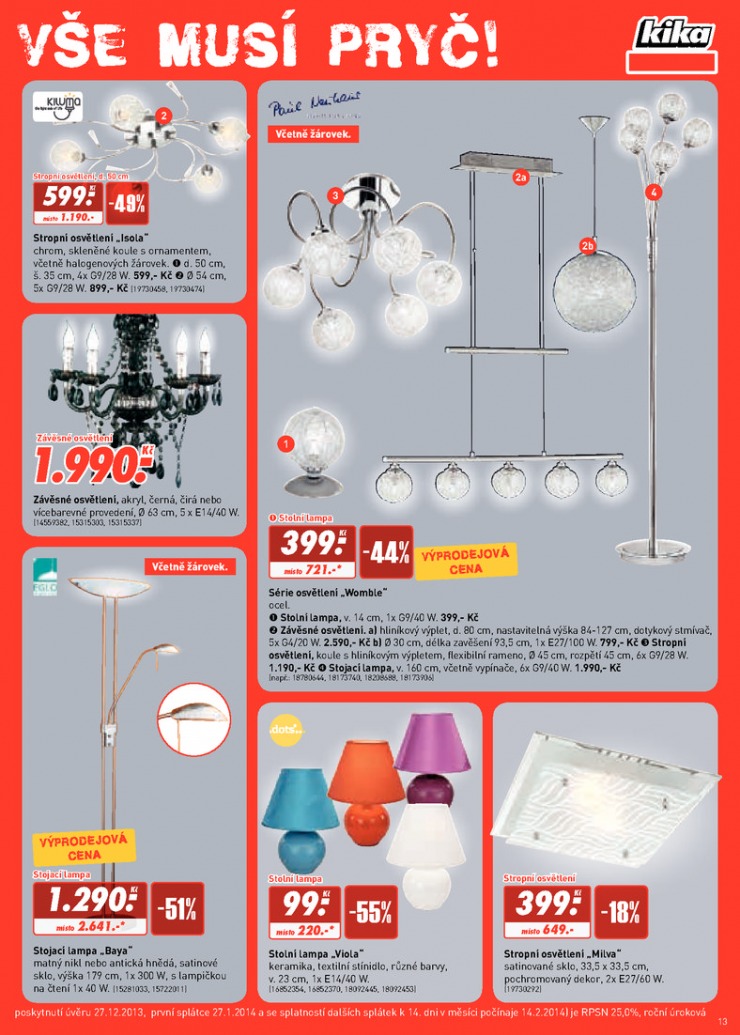 leták Kika Aktuální leták od 28.12.2013 strana 1 leták Kika Aktuální leták od 28.12.2013 strana 1