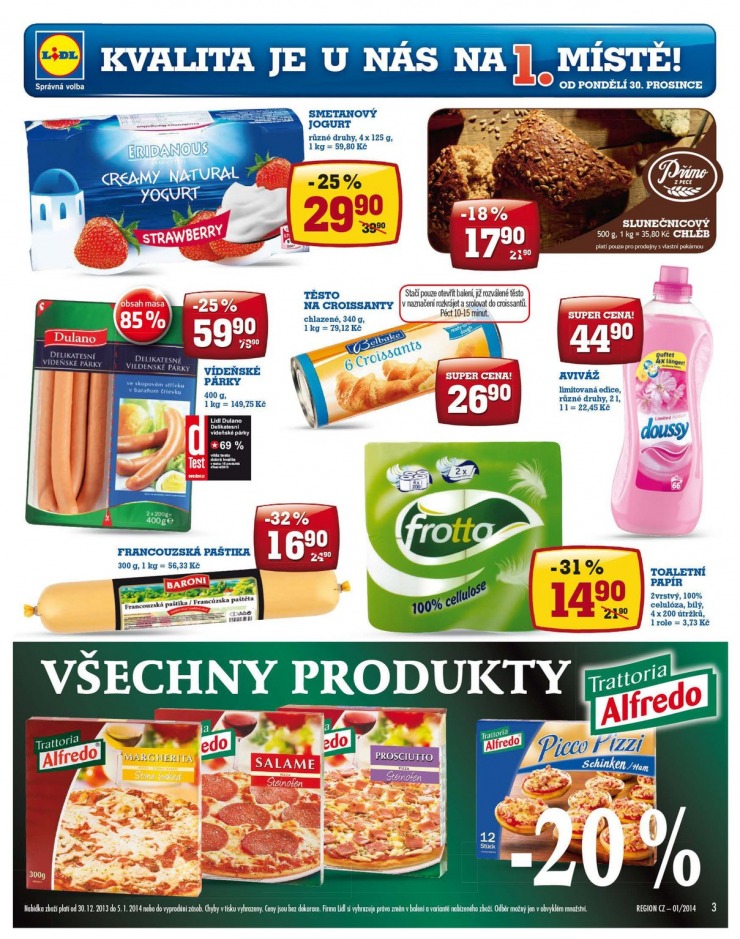 leták Lidl Akční nabídka od 30.12.2013 strana 1 leták Lidl Akční nabídka od 30.12.2013 strana 1