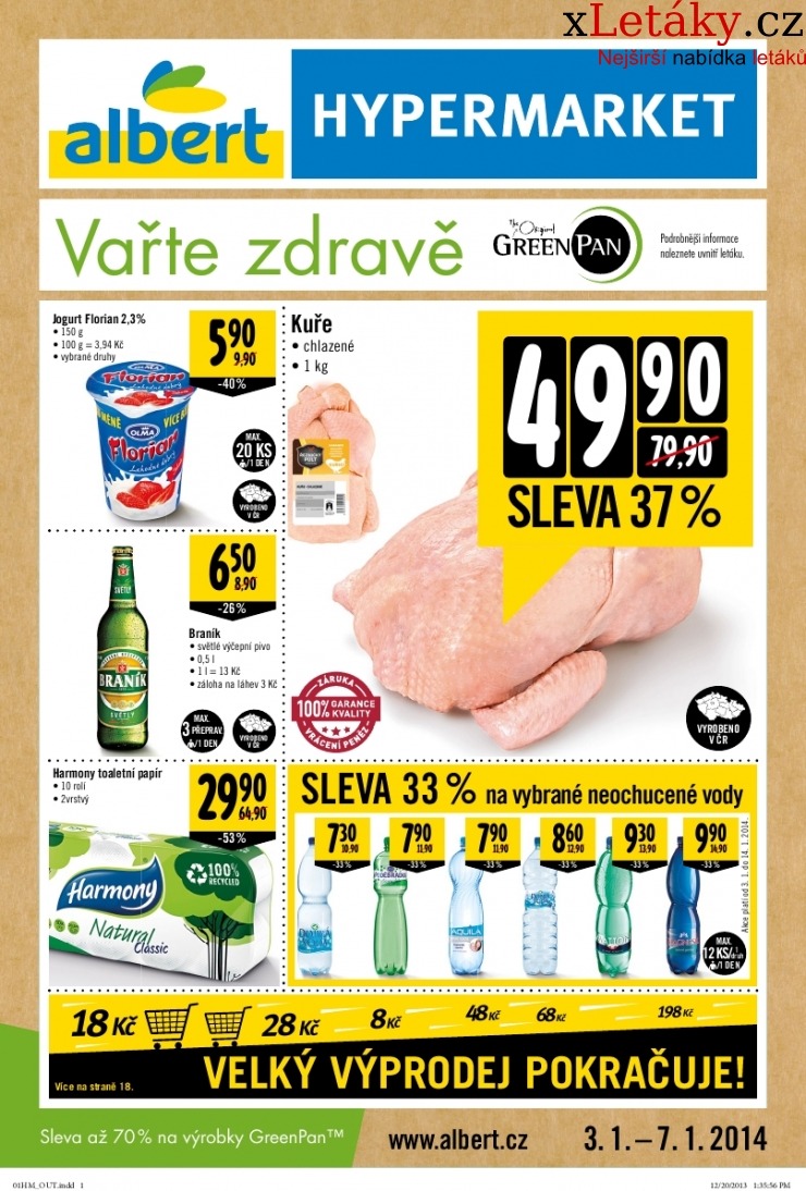 leták Albert Hypermarket akční leták strana 1 leták Albert Hypermarket akční leták strana 1