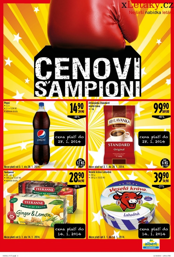 leták Albert Hypermarket akční leták strana 1 leták Albert Hypermarket akční leták strana 1