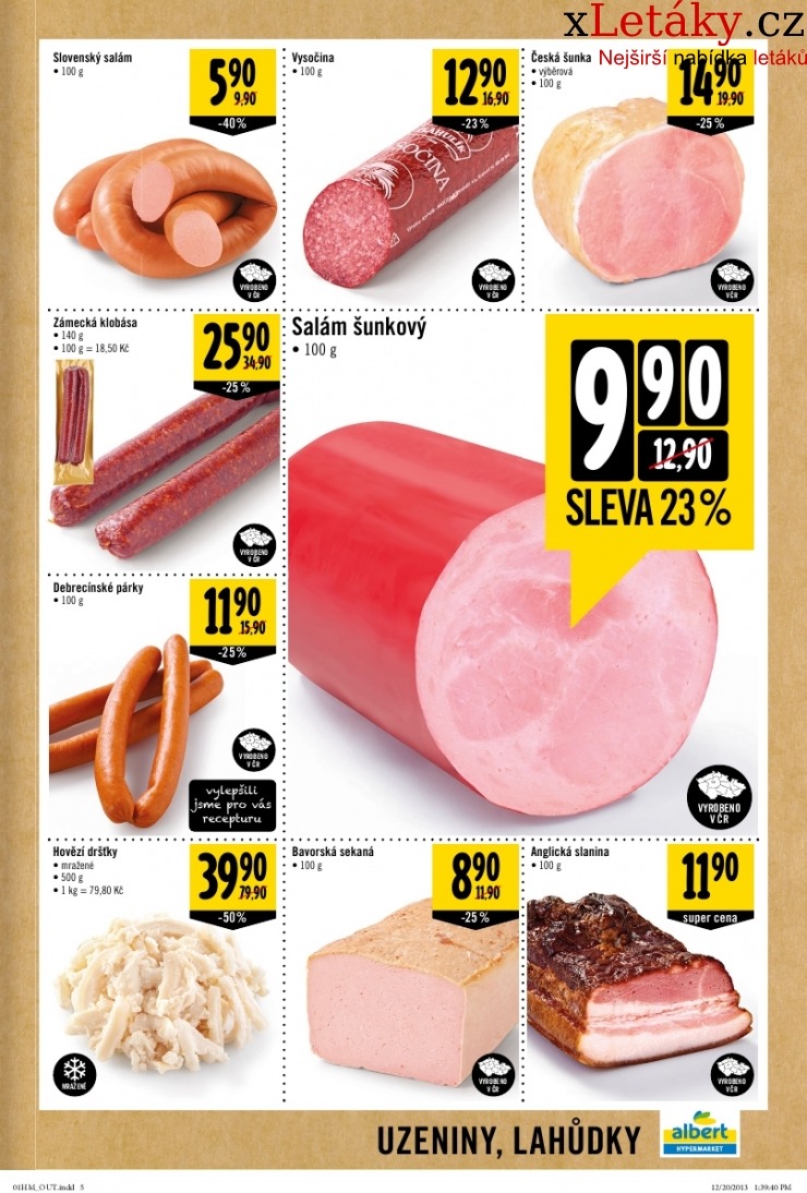 leták Albert Hypermarket akční leták strana 1 leták Albert Hypermarket akční leták strana 1