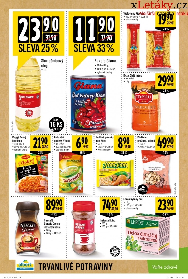 leták Albert Hypermarket akční leták strana 1 leták Albert Hypermarket akční leták strana 1