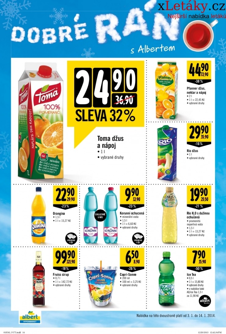 leták Albert Hypermarket akční leták strana 1 leták Albert Hypermarket akční leták strana 1