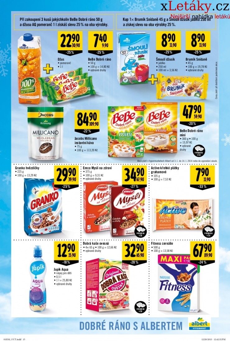 leták Albert Hypermarket akční leták strana 1 leták Albert Hypermarket akční leták strana 1