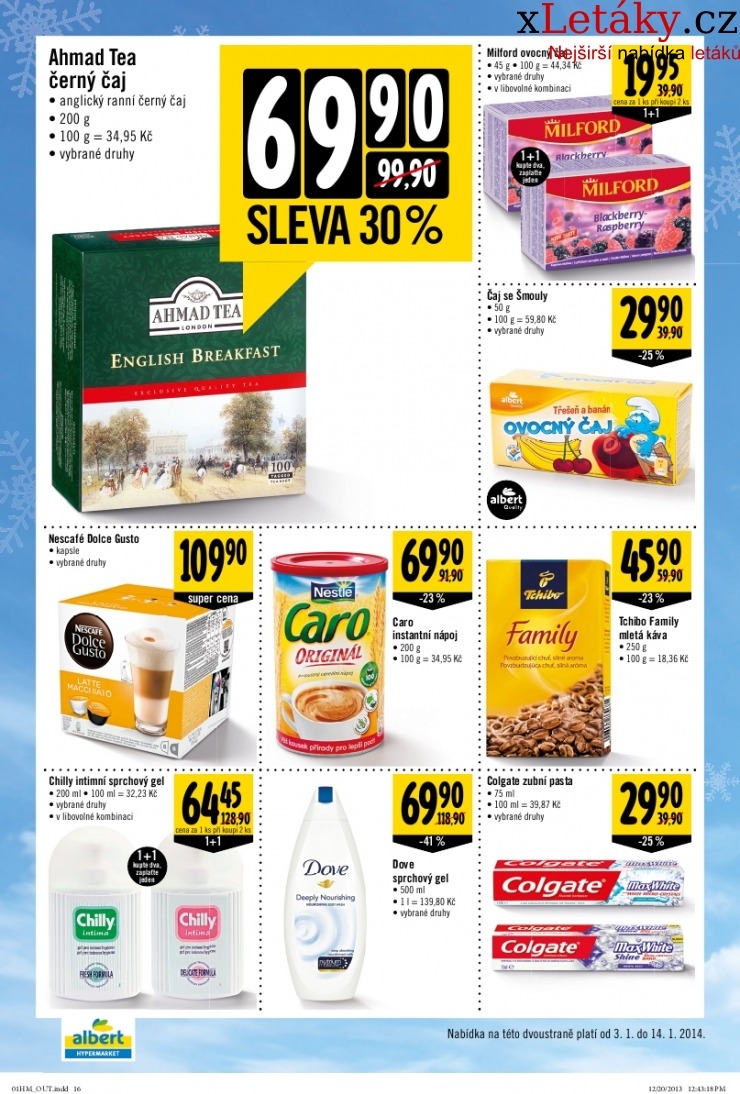 leták Albert Hypermarket akční leták strana 1 leták Albert Hypermarket akční leták strana 1