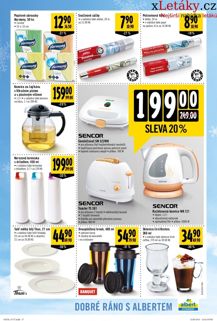 leták Albert Hypermarket akční leták strana 1 leták Albert Hypermarket akční leták strana 1