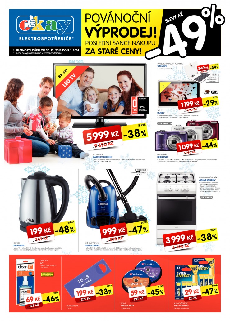 letk Okay Aktuln letk od 30.12.2013 strana 1