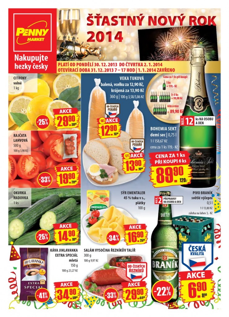 leták Penny Aktuální nabídka od 30.12.2013 strana 1 leták Penny Aktuální nabídka od 30.12.2013 strana 1