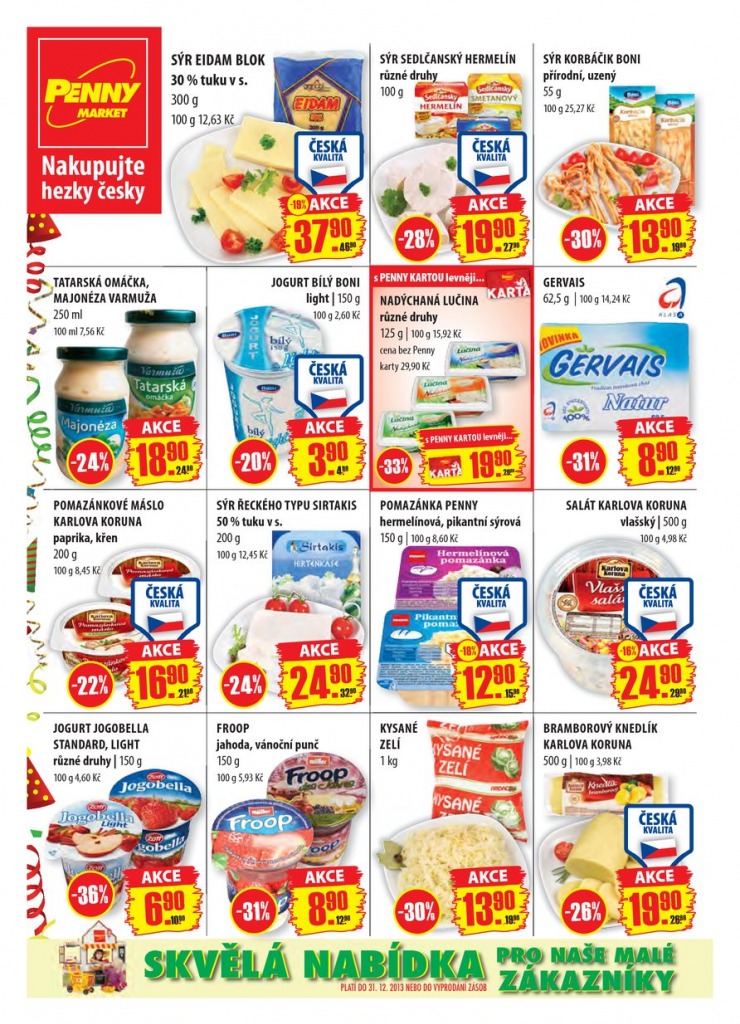 leták Penny Aktuální nabídka od 30.12.2013 strana 1 leták Penny Aktuální nabídka od 30.12.2013 strana 1