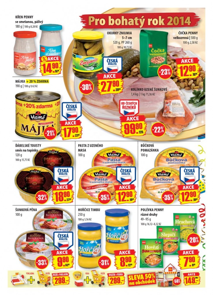 let�k Penny Aktu�ln� nab�dka od 30.12.2013 strana 1