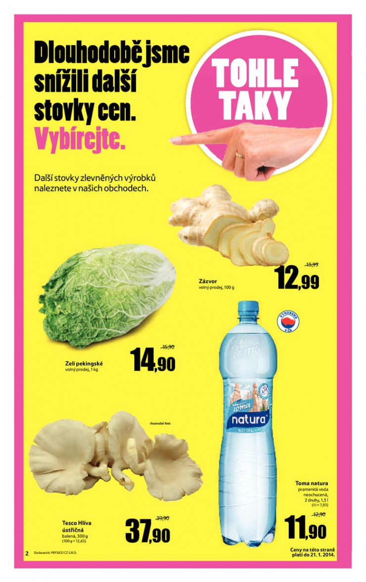 leták Tesco obchody Extra od 2.1.2014 strana 1 leták Tesco obchody Extra od 2.1.2014 strana 1