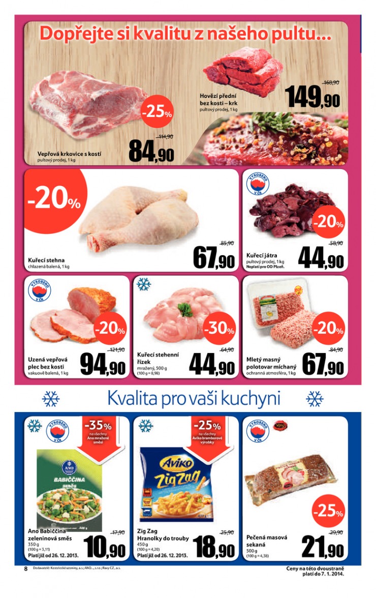 let�k Tesco obchody Extra od 2.1.2014 strana 1