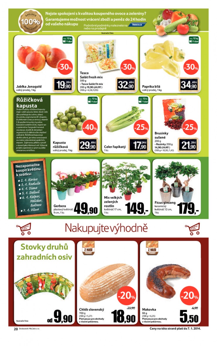 leták Tesco obchody Extra od 2.1.2014 strana 1 leták Tesco obchody Extra od 2.1.2014 strana 1