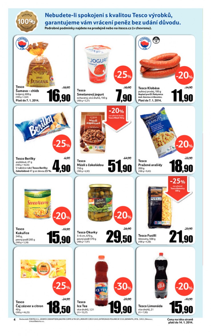 let�k Tesco Expres obchody od 2.1.2014 strana 1