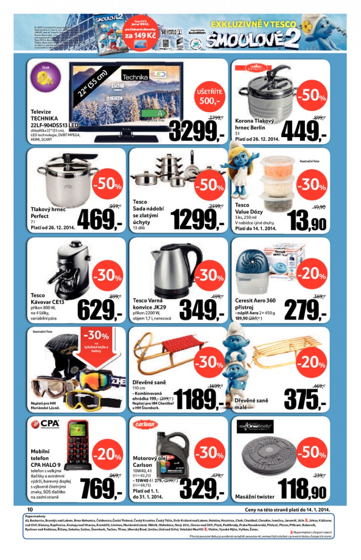 let�k Tesco velk� hypermarkety od 2.1.2014 strana 1