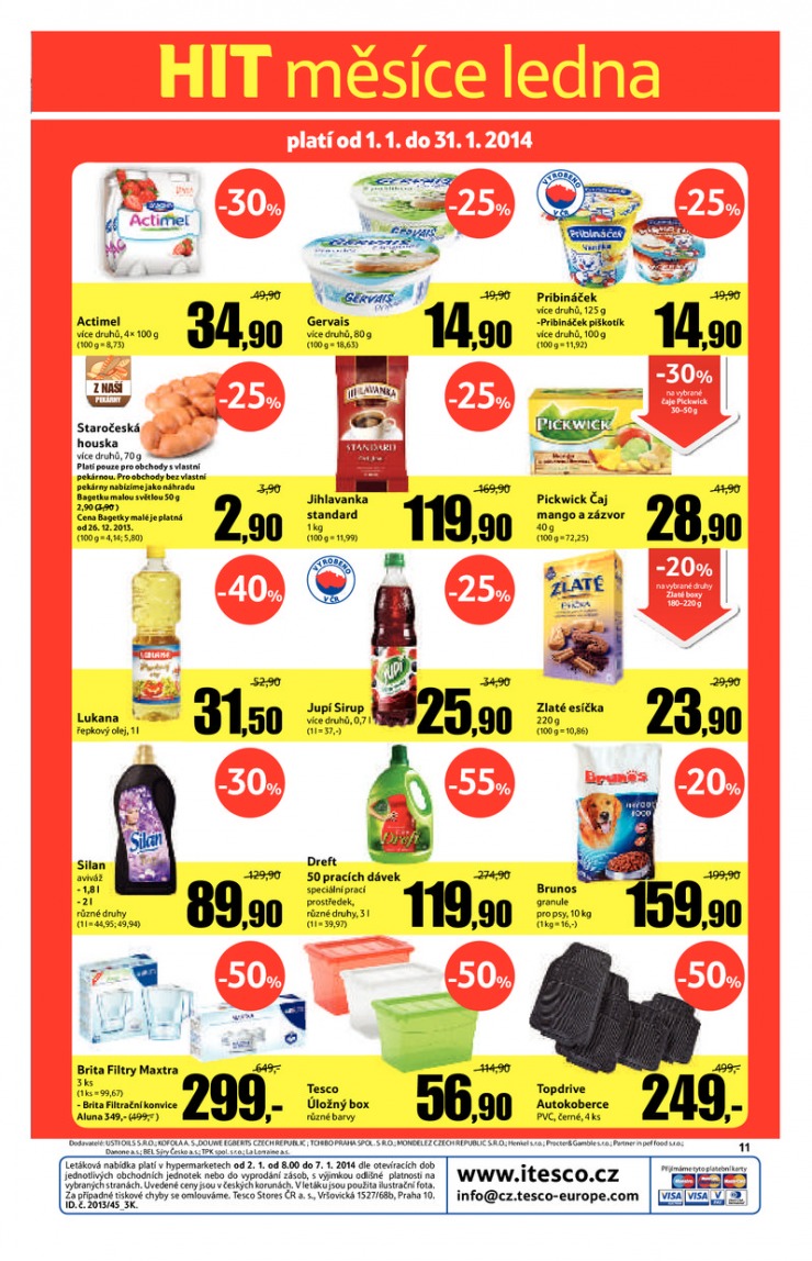 let�k Tesco velk� hypermarkety od 2.1.2014 strana 1