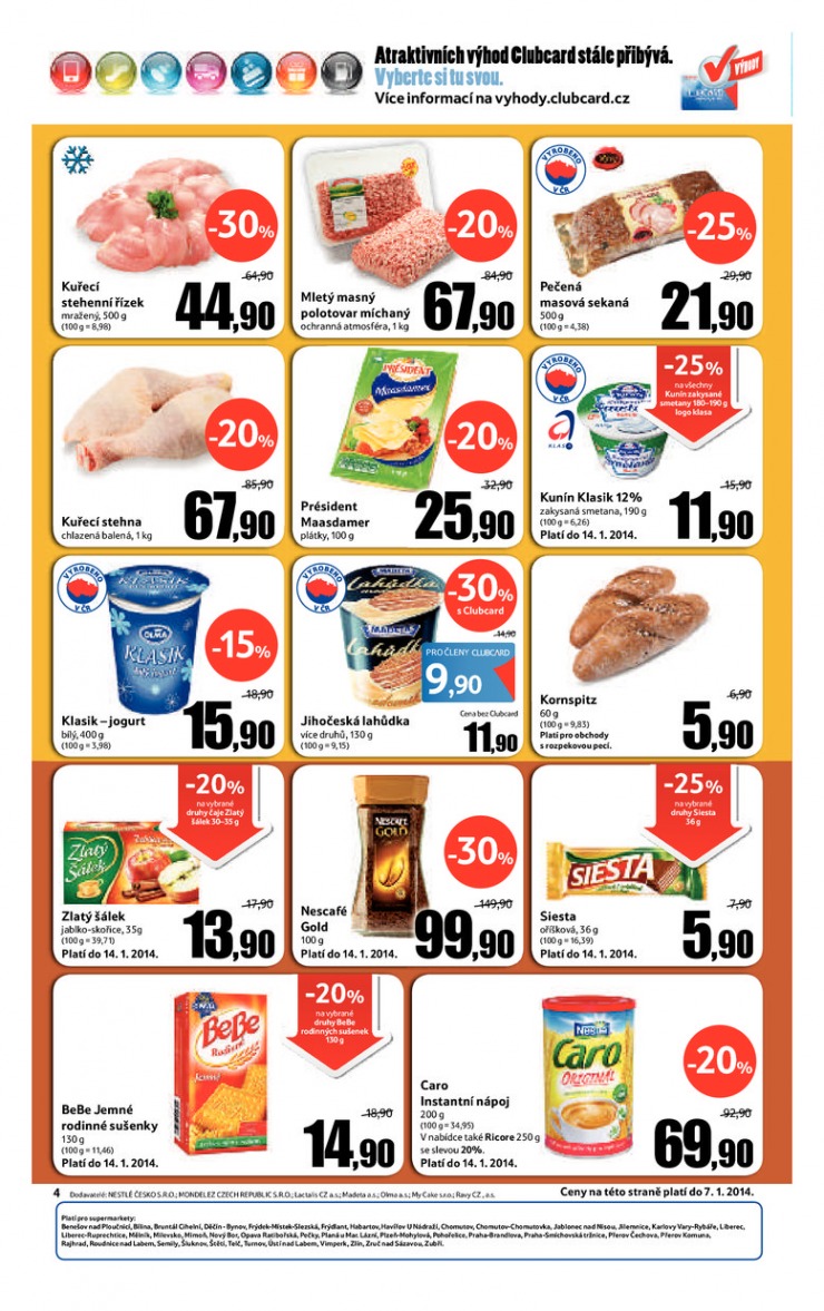 leták Tesco supermarkety od 2.1.2014 strana 1 leták Tesco supermarkety od 2.1.2014 strana 1