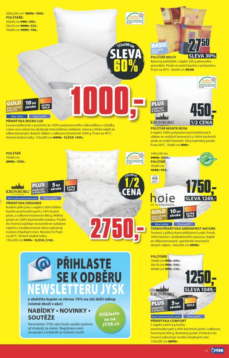 leták Jysk Nabídka týdne od 2.1.2014 strana 1 leták Jysk Nabídka týdne od 2.1.2014 strana 1