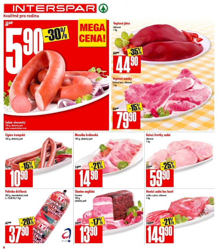 leták Interspar Akční nabídka od 2.1.2014 strana 1 leták Interspar Akční nabídka od 2.1.2014 strana 1