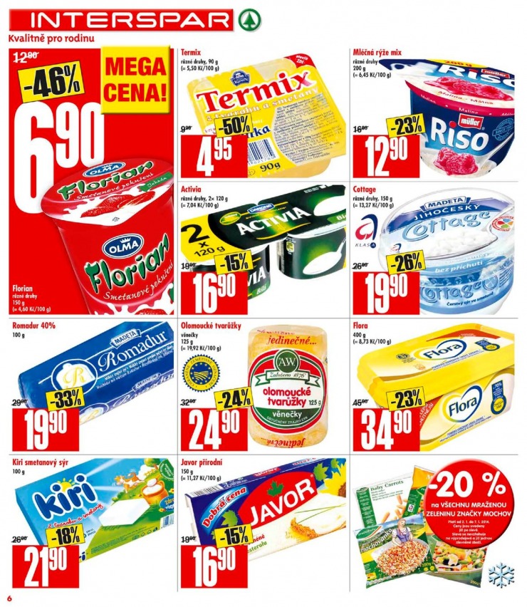 leták Interspar Akční nabídka od 2.1.2014 strana 1 leták Interspar Akční nabídka od 2.1.2014 strana 1