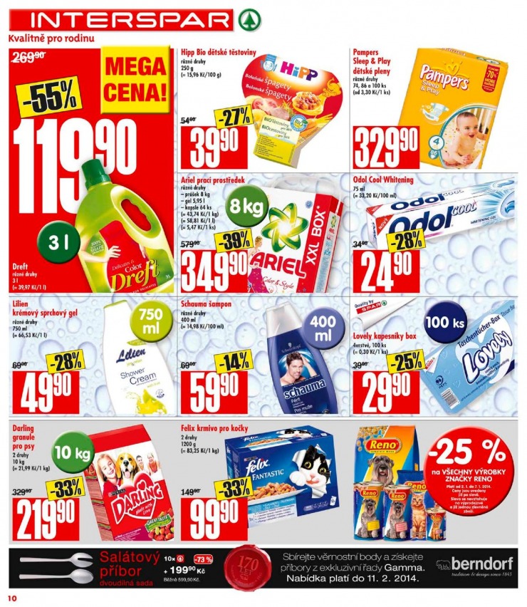 leták Interspar Akční nabídka od 2.1.2014 strana 1 leták Interspar Akční nabídka od 2.1.2014 strana 1