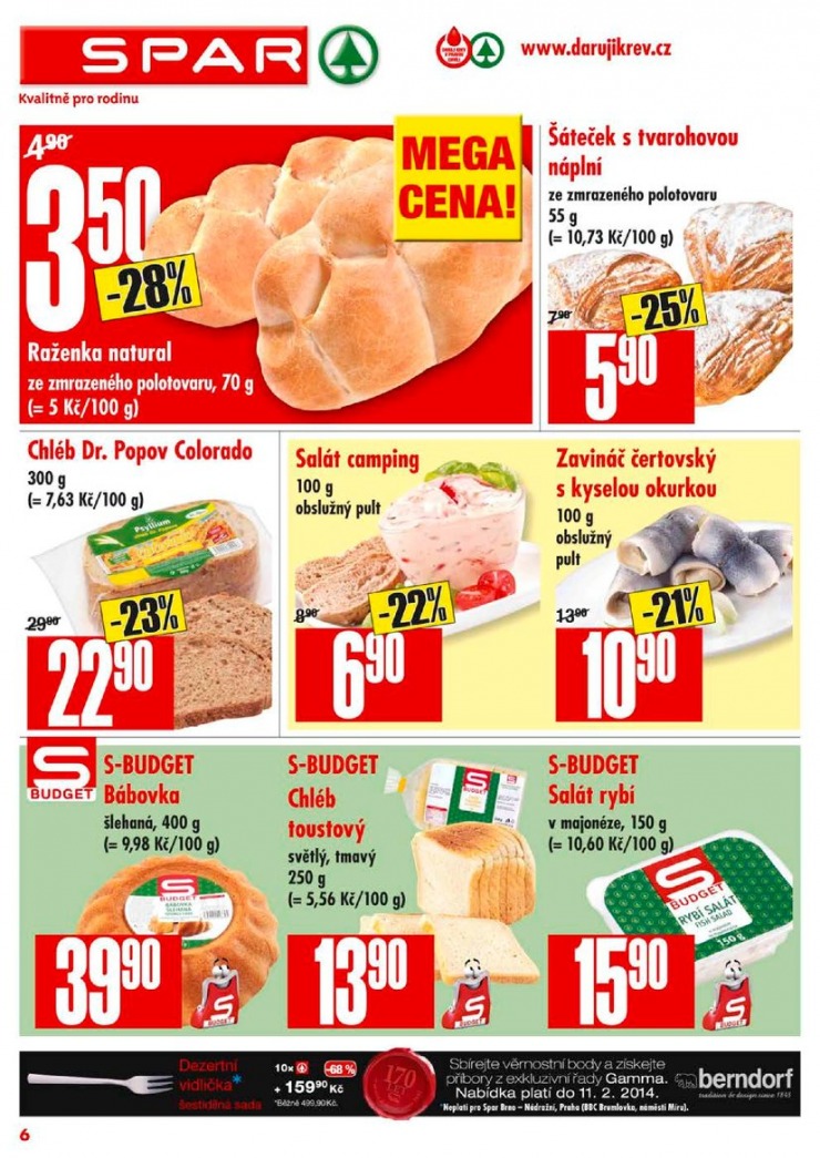 leták Interspar nabídka Spar od 2.1.2014 strana 1 leták Interspar nabídka Spar od 2.1.2014 strana 1