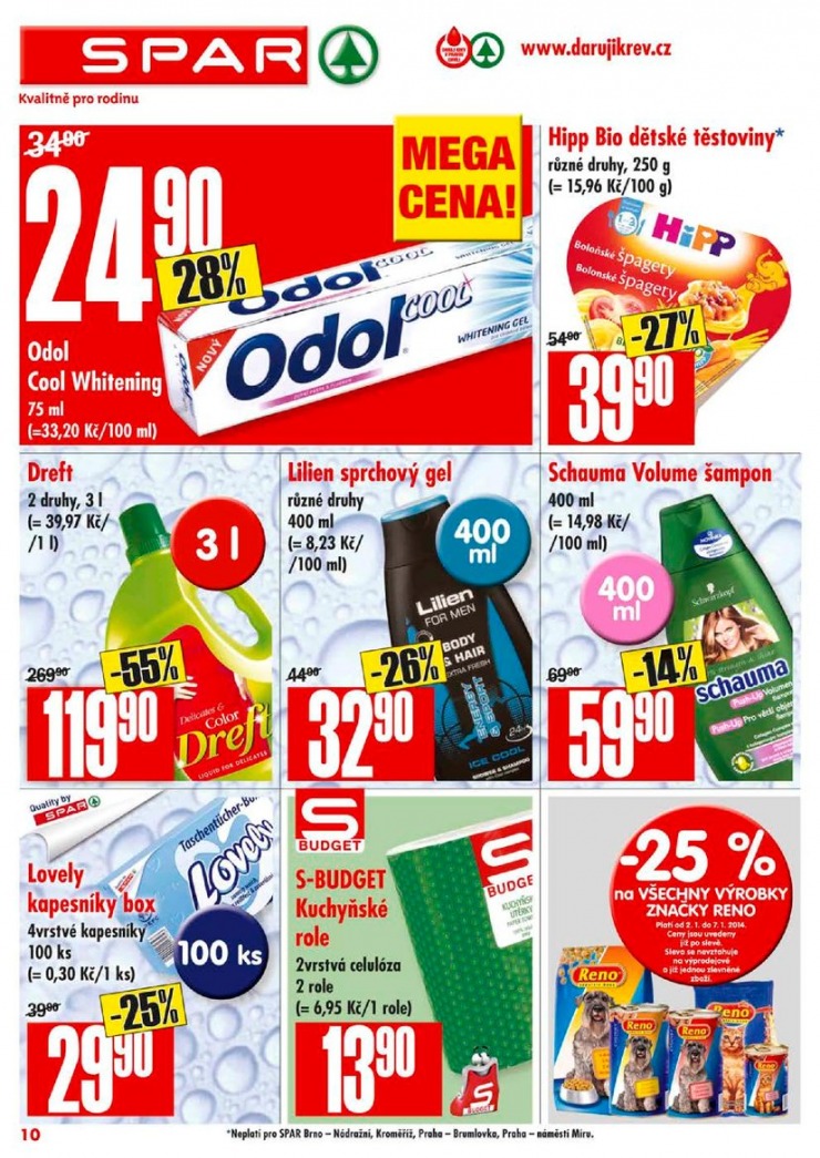 leták Interspar nabídka Spar od 2.1.2014 strana 1 leták Interspar nabídka Spar od 2.1.2014 strana 1