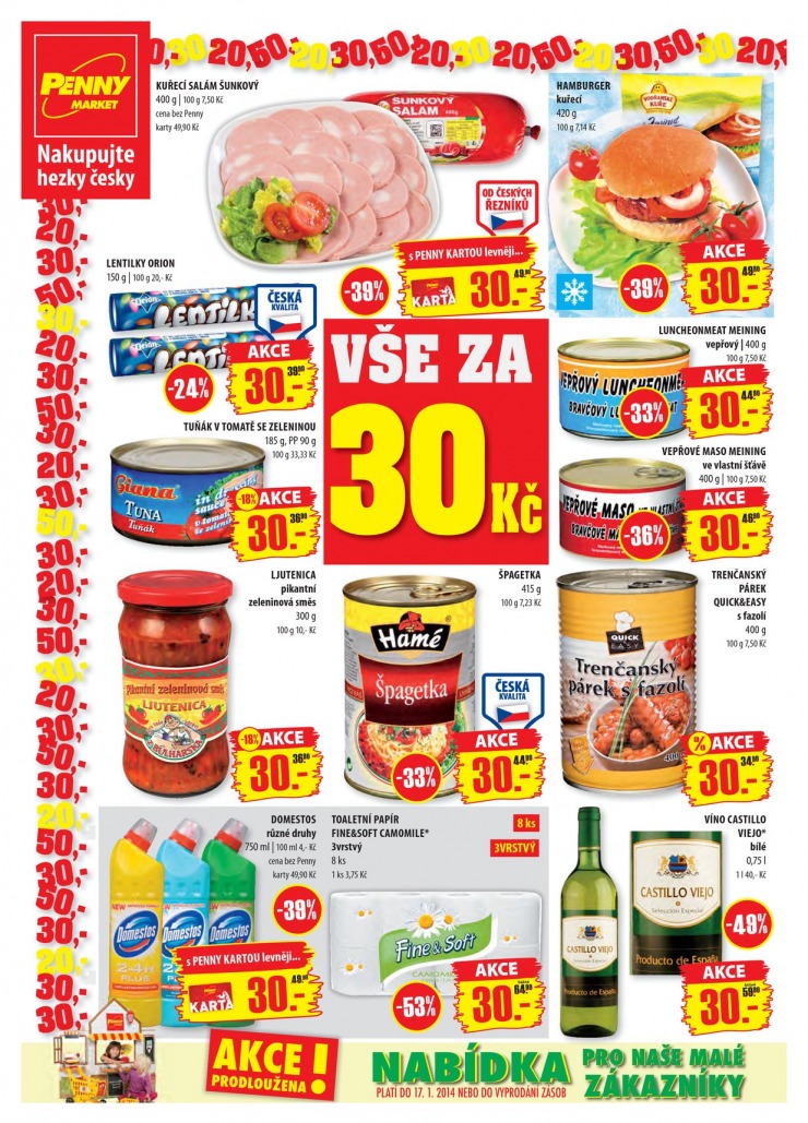 let�k Penny Aktu�ln� nab�dka od 3.1.2014 strana 1