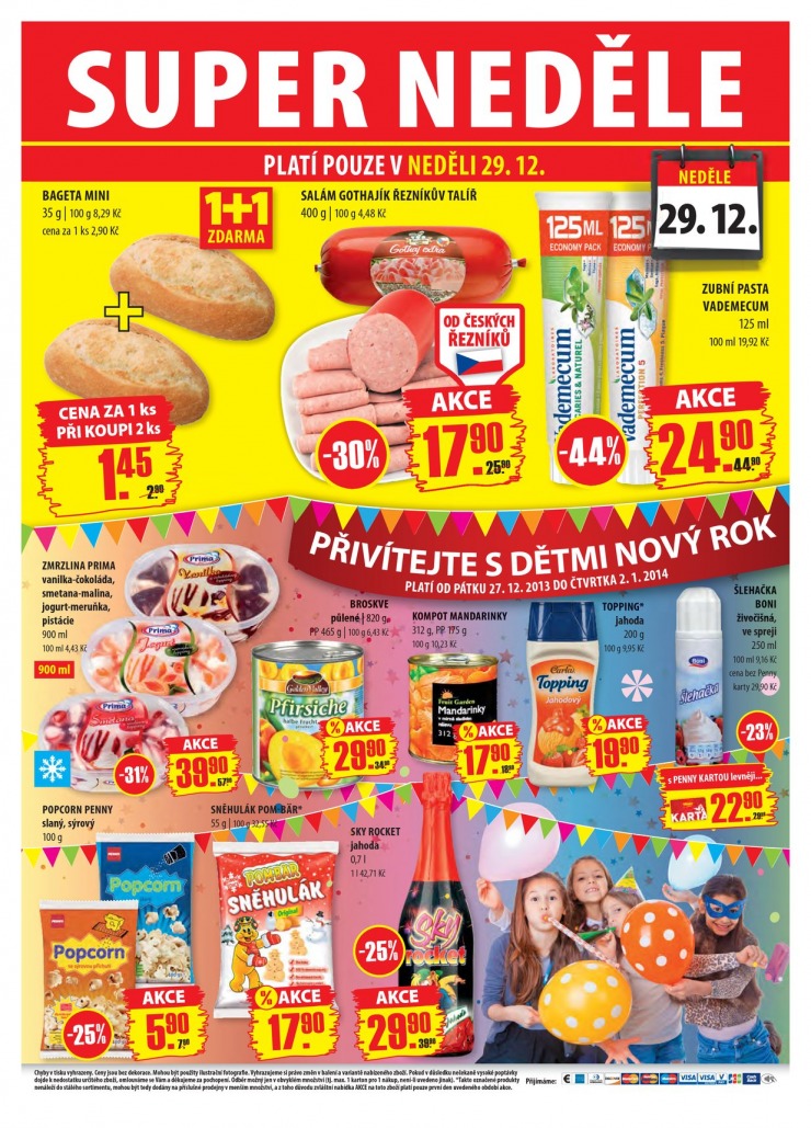 leták Penny Aktuální nabídka od 27.12.2013 strana 1 leták Penny Aktuální nabídka od 27.12.2013 strana 1