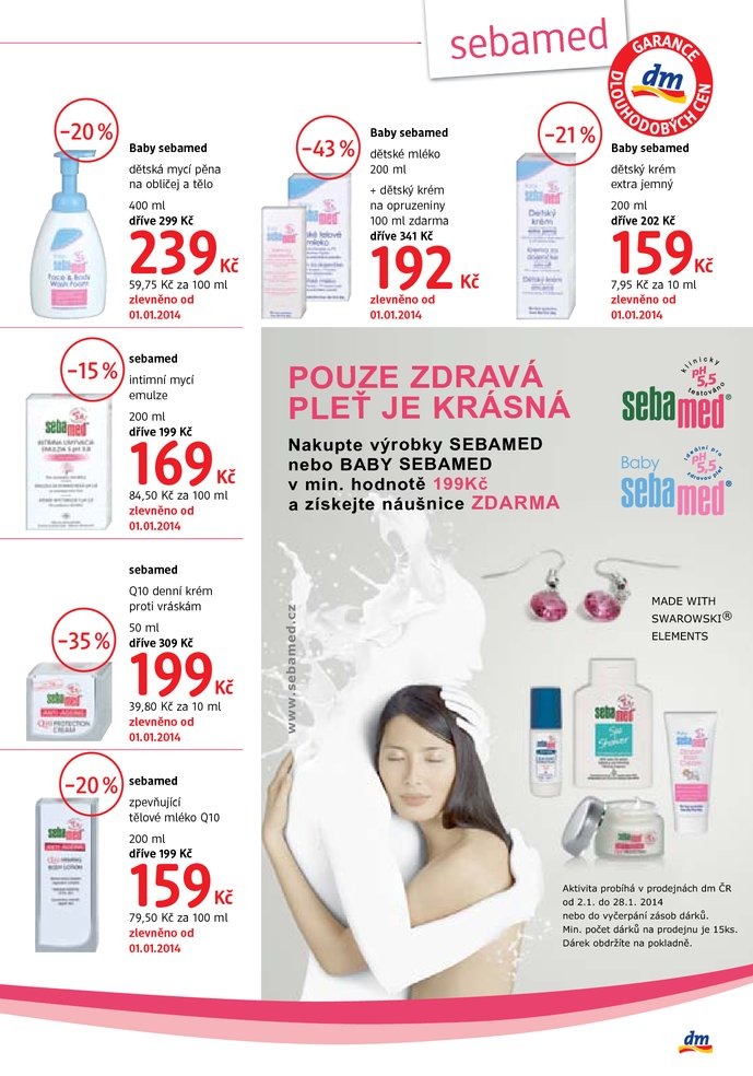 let�k DM drogerie Journal od 2.1.2014 strana 1