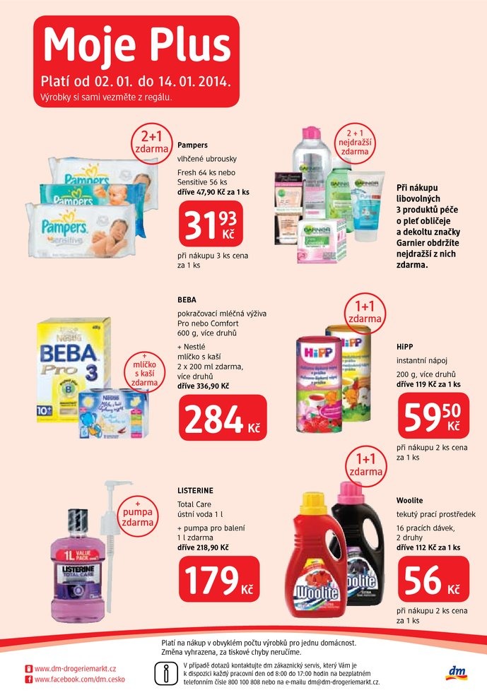 leták DM drogerie Journal 2 od 2.1.2014 strana 1 leták DM drogerie Journal 2 od 2.1.2014 strana 1