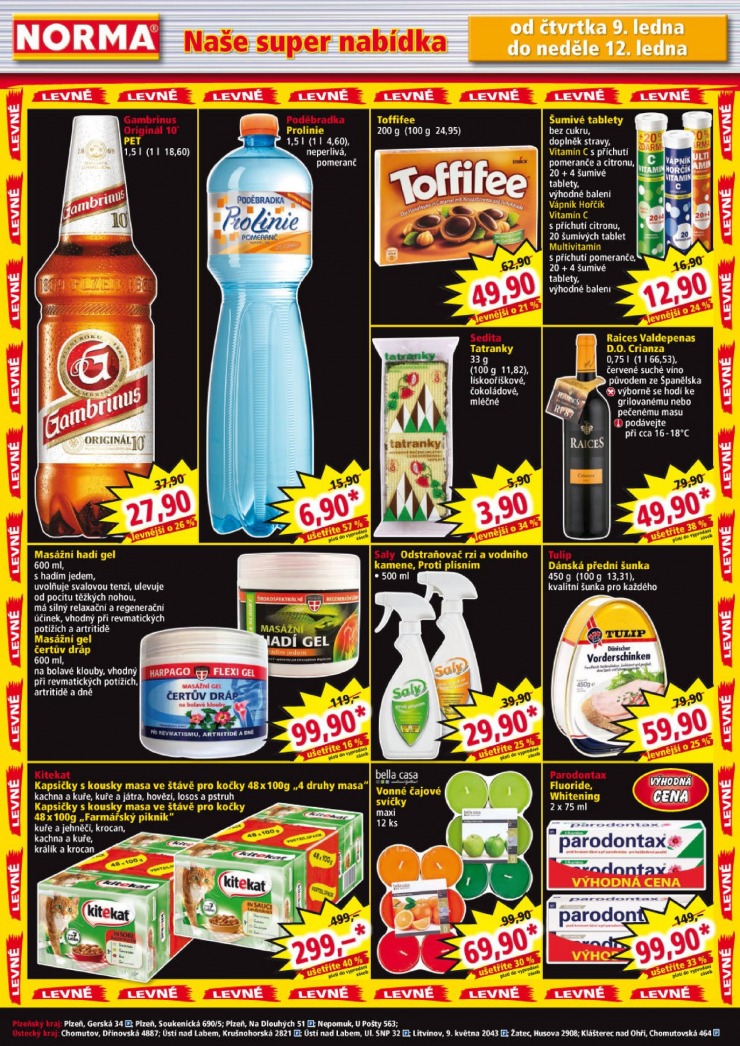 let�k Norma Aktu�ln� let�k od 6.1.2014 strana 1