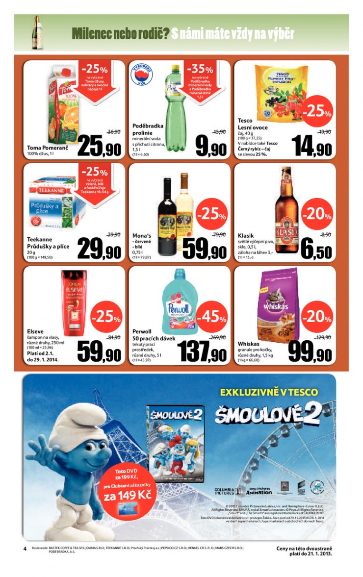 let�k Tesco supermarkety od 8.1.2014 strana 1