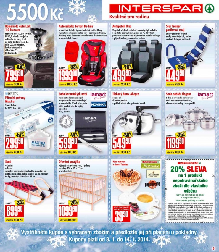 leták Interspar kuponová knížka od 8.1.2014 strana 1 leták Interspar kuponová knížka od 8.1.2014 strana 1
