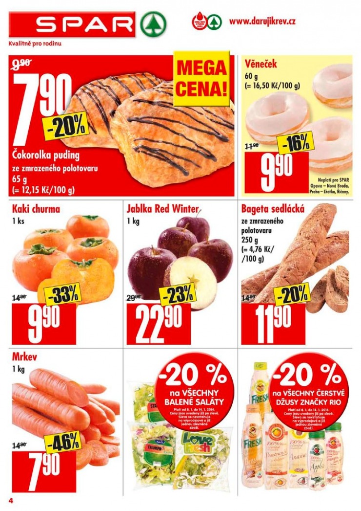 leták Interspar nabídka Spar od 8.1.2014 strana 1 leták Interspar nabídka Spar od 8.1.2014 strana 1