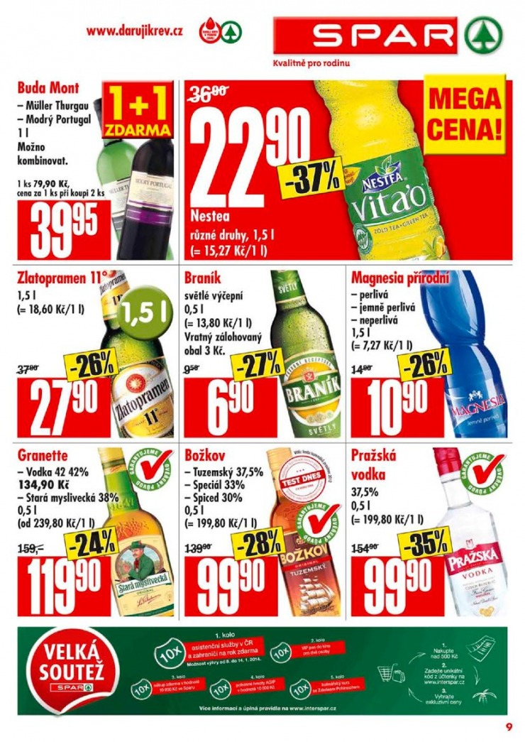 leták Interspar nabídka Spar od 8.1.2014 strana 1 leták Interspar nabídka Spar od 8.1.2014 strana 1