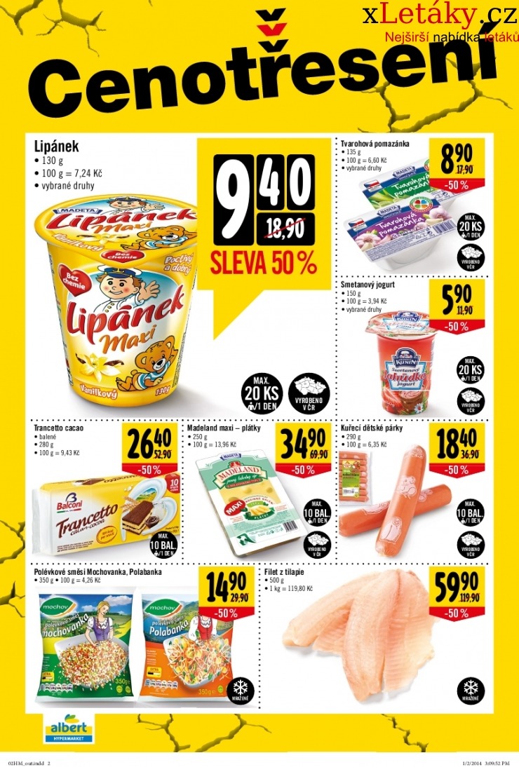 leták Albert Hypermarket akční leták strana 1 leták Albert Hypermarket akční leták strana 1