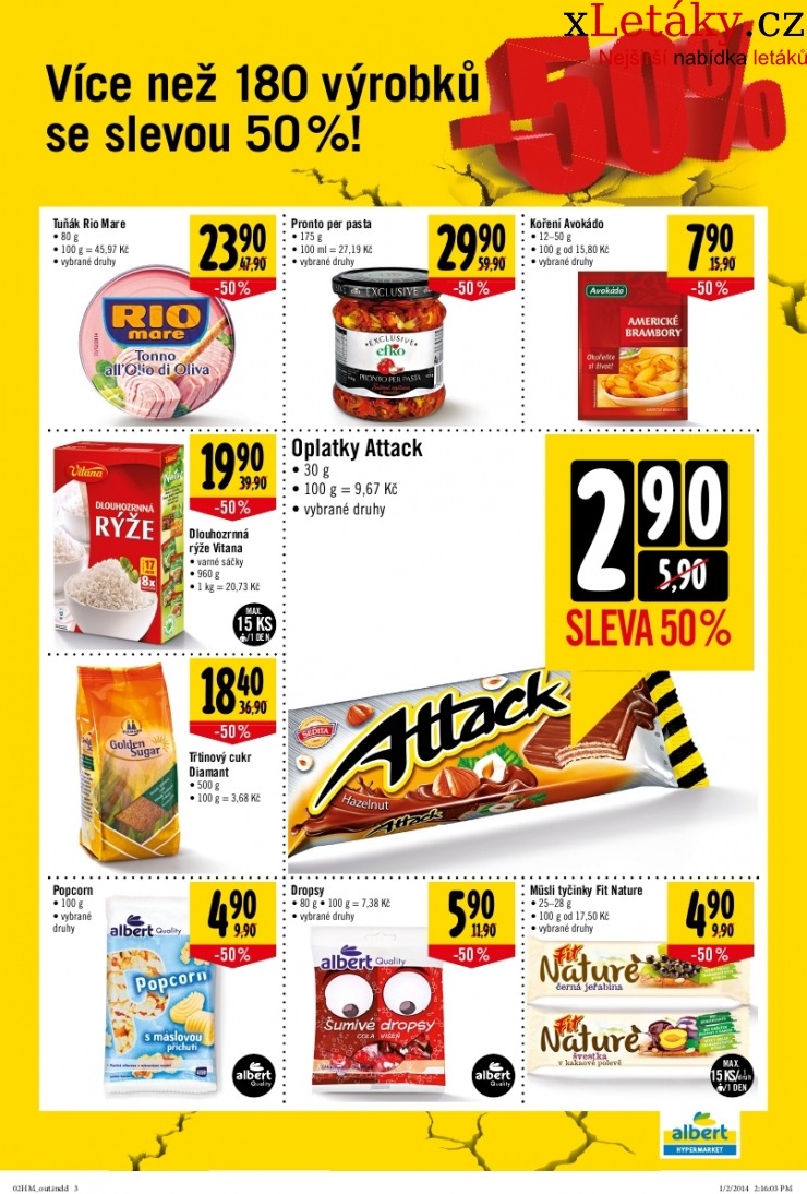 leták Albert Hypermarket akční leták strana 1 leták Albert Hypermarket akční leták strana 1