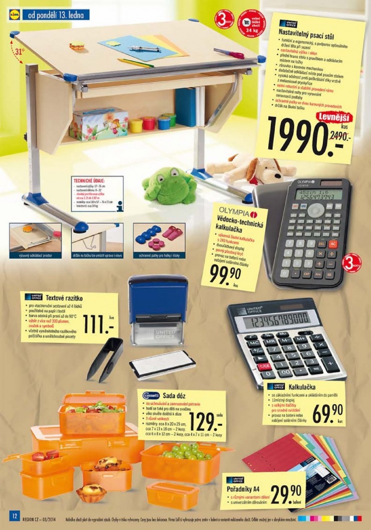 leták Lidl Akční nabídka od 13.1.2014 strana 1 leták Lidl Akční nabídka od 13.1.2014 strana 1