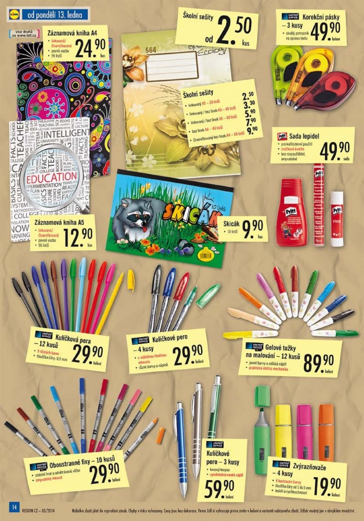 let�k Lidl Ak�n� nab�dka od 13.1.2014 strana 1