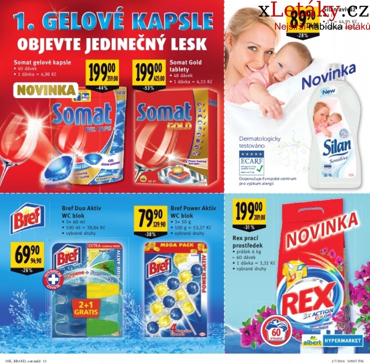 leták Albert Hypermarket - značkové výrobky leták strana 1 leták Albert Hypermarket - značkové výrobky leták strana 1
